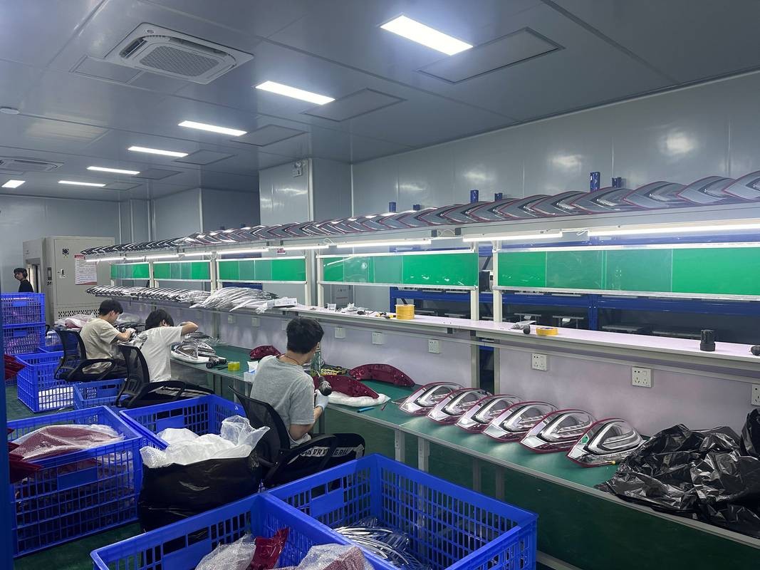 Head lamp production line